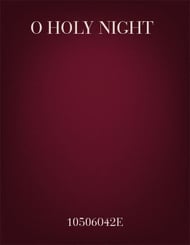 O Holy Night SSATB choral sheet music cover